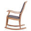 Chaise berçante d'extérieur en teck Annachiara