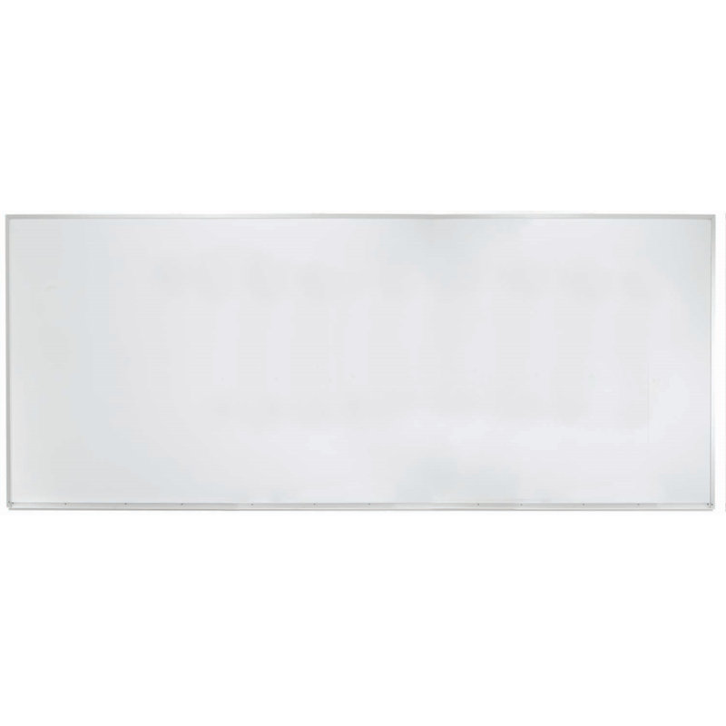 AARCO Yes Wall Metal Whiteboard, 4' H x 10' W