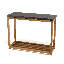 Akil Rectangular Concrete Outdoor Buffet & Console Table-838108655