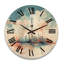 Horloge murale en bois massif Opas-1328503798