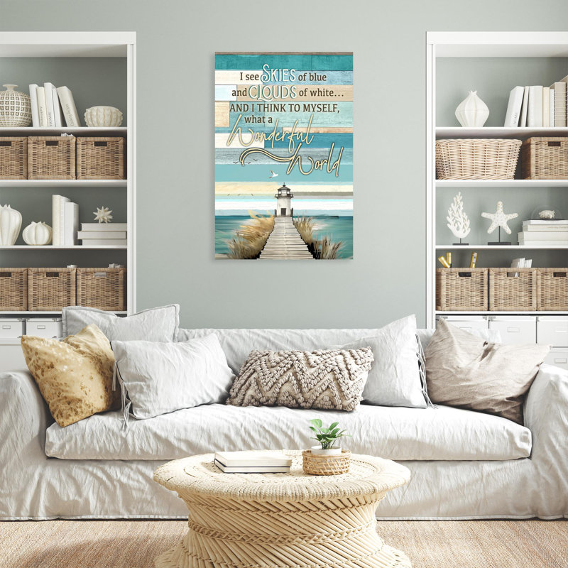 Adetutu «What a Wonderful World», impression sur toile, H 20 po x l 16 po x P 1,25 po