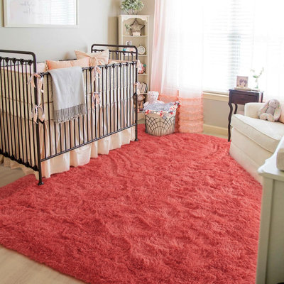 Large area carpet in living room, soft fluffy modern bedroom carpet, indoor plush carpet, suitable for room home decoration