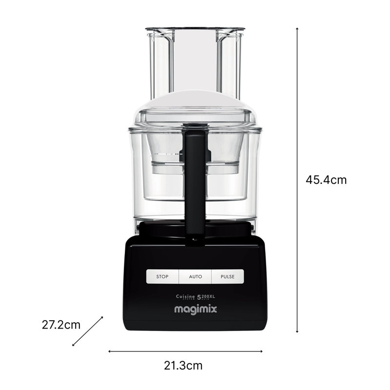 Magimix 5200XL Premium Food Processor, Black