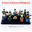 Sized Miniature Display Case For Figures, 2 Pack Building Block Display Cases For Collectibles, Acrylic Display Storage Box, Gift For Action Figure & Miniatures Toys Lovers