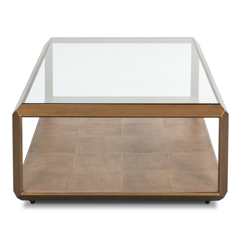 Gilbert Glass Cocktail Table