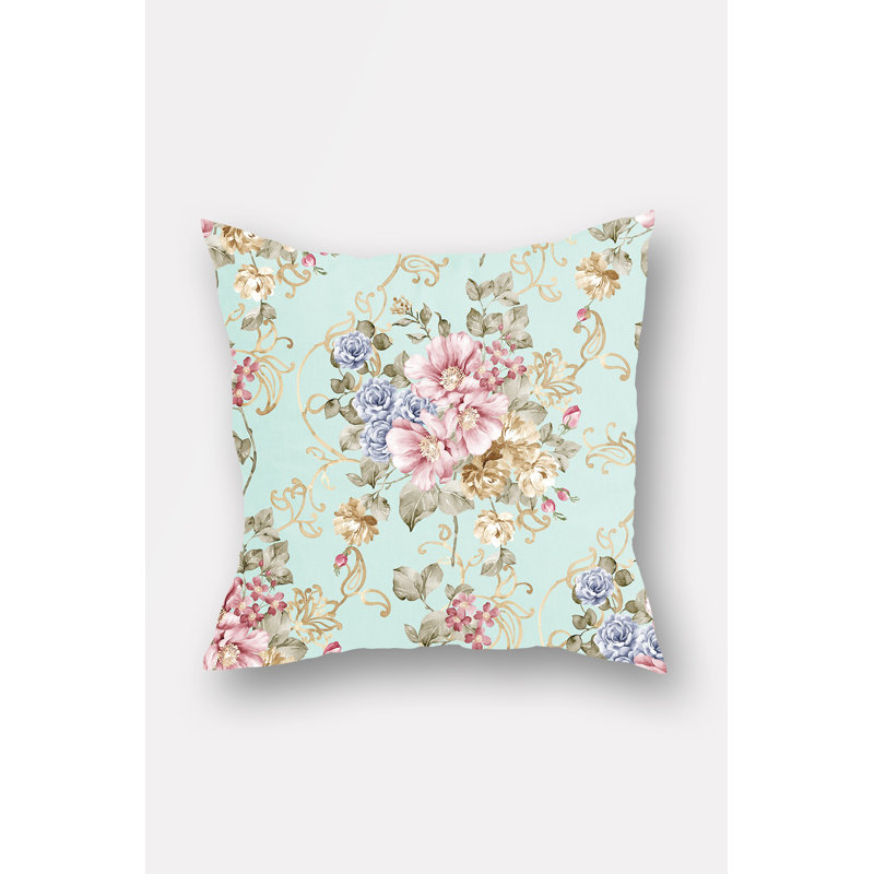 Housse de coussin Hering, Bleu / vert