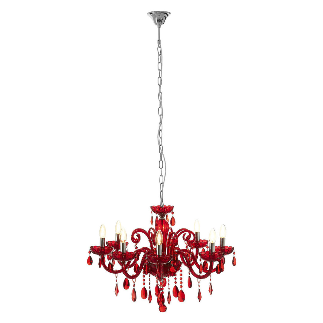8-Light Candle Style Chandelier