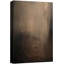 Dark Moody Abstract Gradient Artwork, Contemporary Neutral Tone Pictures, Framed Canvas Giclee Print Wall Art-125174565-125174564