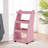 Salon Storage Trolley with Shelf and Wheels,Book Organizer-1918194812-1918194813