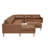 Alesja Upholstered U-Shaped Sectional Left Hand Facing-2037336399