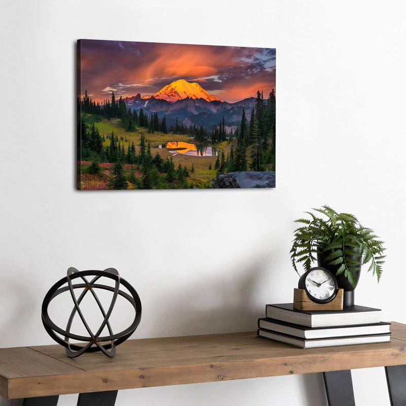 1 Piece Wrapped Canvas Wall Art