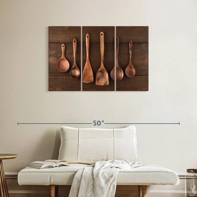 Ustensiles de cuisine en bois Senne, H 24 po x l 38 po