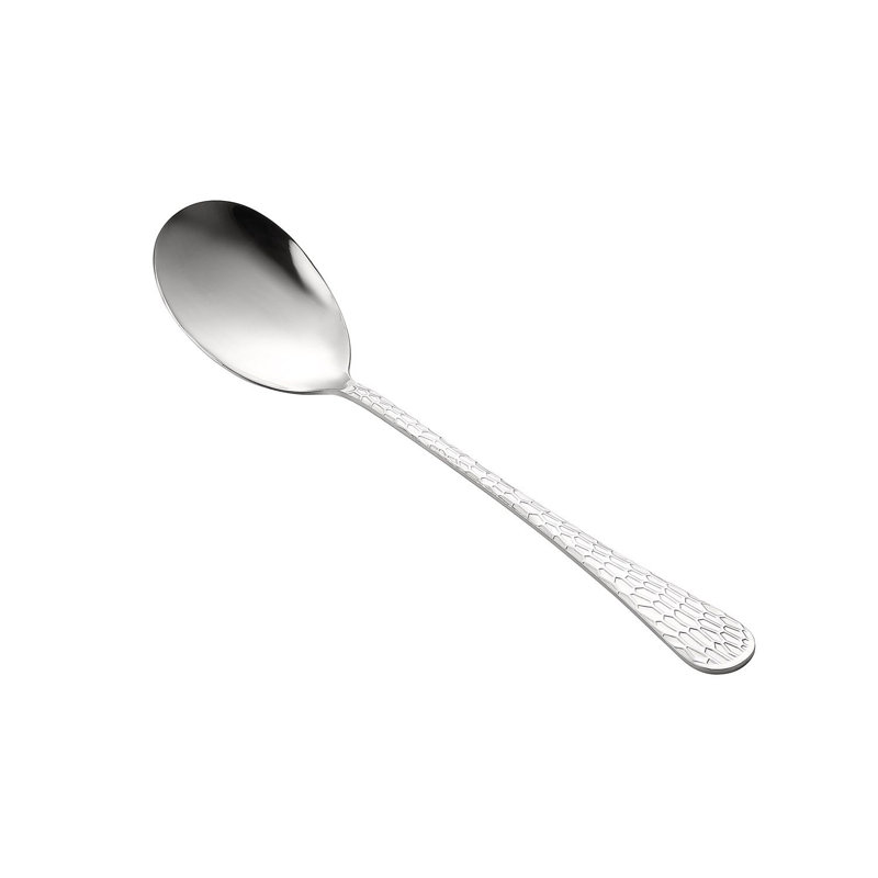 CAC Stainless Auspicious Solid Spoon 18/8 Xtra. HW 11-1/2"