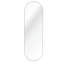 Miroir argenté pleine grandeur 63 x 20 po en forme de pilule pour un décor de salle de bain moderne et élégant, assurant la clarté et la sécurité avec des matériaux de haute qualité.
