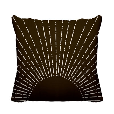 Abstract Outdoor Reversible Throw Pillow
