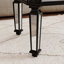Table basse à miroir argenté-904872125