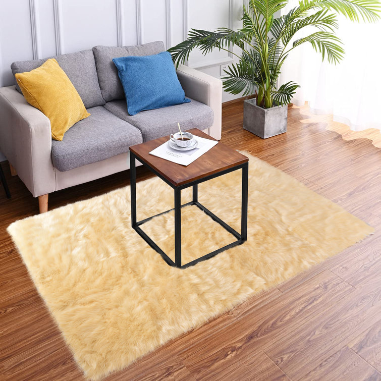 Kovacev Faux Sheepskin Indoor Rug