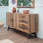 Modern Pine Wood Accent Cabinet Sideboard-107725678