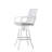 Wahiba Outdoor 18 " H Patio Stool with Cushion