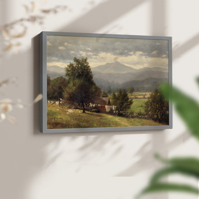 Paysages rétro-CCII - reproduction encadrée