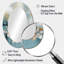 Miroir mural bleu traditionnel-1208415937