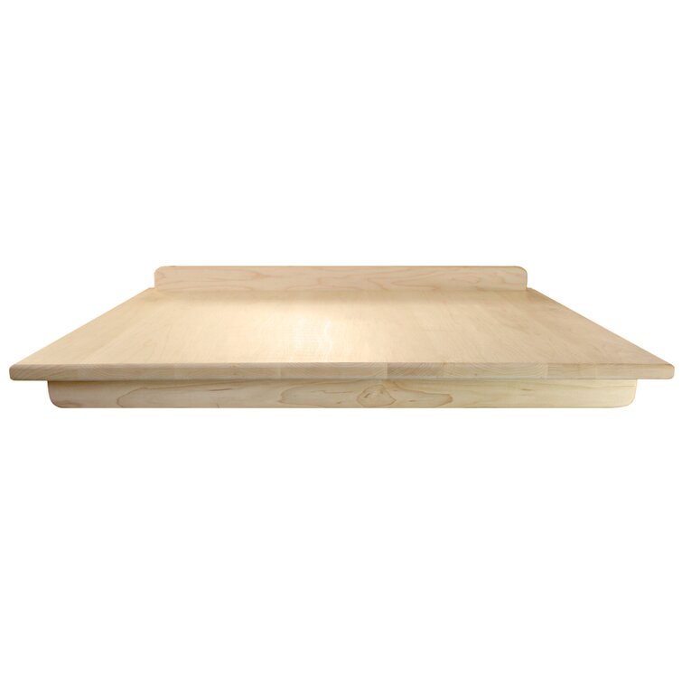 Tableboards Maple Hardwood Reversible Cutting and Bread Board, Beige