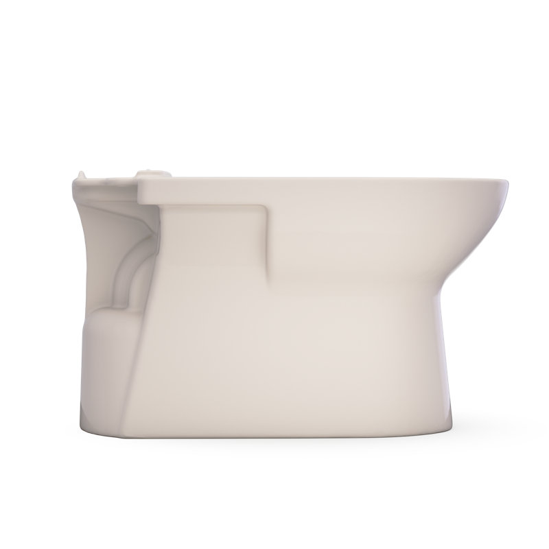 TOTO Glaston WASHLET+ Elongated Skirted Toilet Bowl with CEFIONTECT, Cotton White - CT472CUFGT40#01, Bone