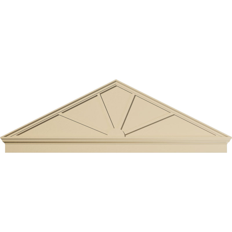 Fronton en uréthane Signature, 84 po x 27,875 po x 2,75 po, Combinaison, 4 rayons