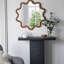 Miroir d'appoint 31 "x 30" en bois avec cadre unique