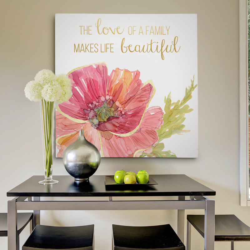 « magnifique love », impression sur toile, H 24 po x l 24 po x P 1,5 po, Toile tendue