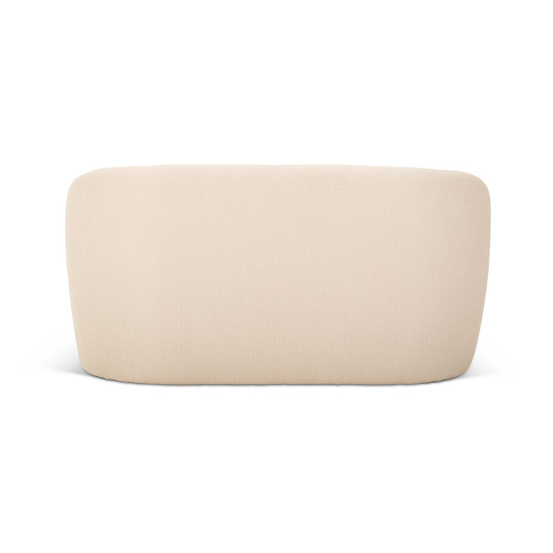 Yancy 60.75'' Upholstered Settee, Private Beige