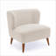 Fauteuil d'appoint rembourré Veda Boucle