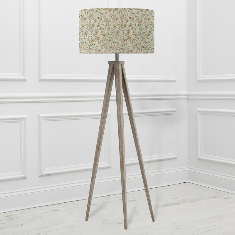 Aratus 158cm Brushed Traditional Floor Lamp