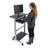Adjustable Metal Base Standing Desk-60317101-60317102