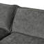 Chenille grise modulaire avec rangement, sièges confortables pour espace de divertissement luxueux-216469462
