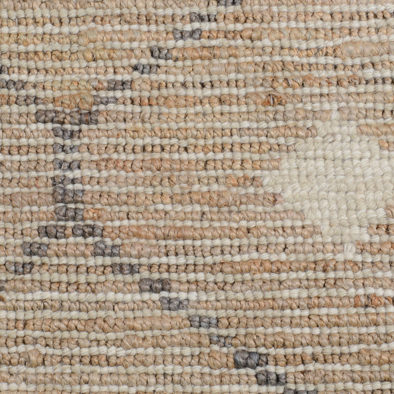 Reign Geometric Area Rug in Brown, Runner 2'6" x 8'