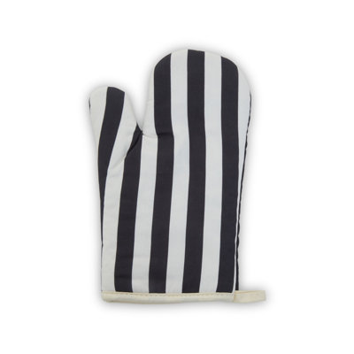 Canora Grey Acacio Striped Cotton Oven Mitt
