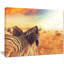 «Zebras Herd in Field at Sunset», art africain-35062527-35062524