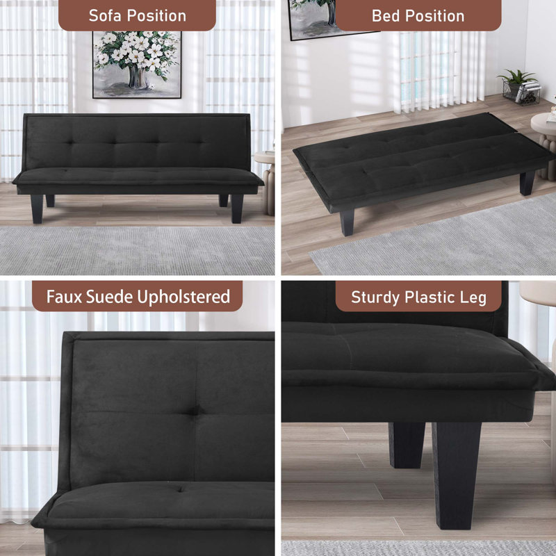 Futon rembourré Trinton