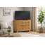 Meuble télé d'angle à panneau en bois-1755606248