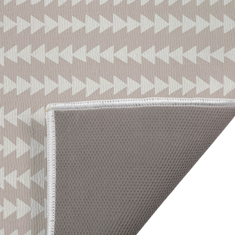 Paillasson Tribal, L 21 po x L 34 po, Taupe