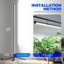 Barrina T10 Standing Grow Light , Full Spectrum, 42w 5000k,  Vertical Grow Light, 4ft Height With On/off Switch