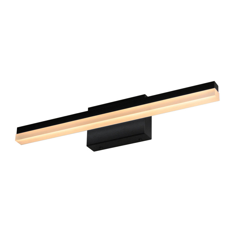 1 Light Vanity Lights Wall Light Black Contemporary