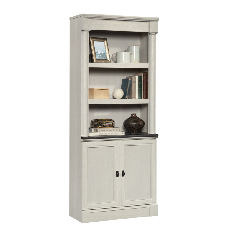 Bibliothèque standard H 71,88 po x l 29,38 po Manahan, Chêne glacier