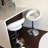 Paul faux Leather Stool