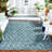 Bijan Performance Geometric Indoor/Outdoor Area Rug-344859562