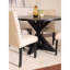 Ensemble de salle à manger 5 pièces, table à manger croisée avec 4 chaises élégantes-330168584
