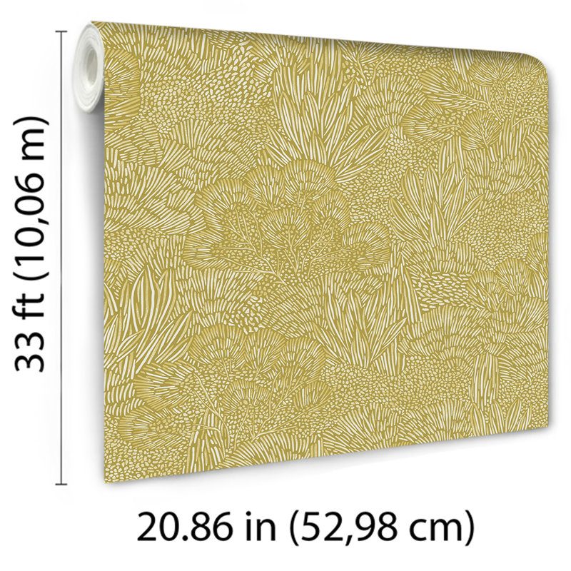 Papier peint Sambra Botanica, Yellow