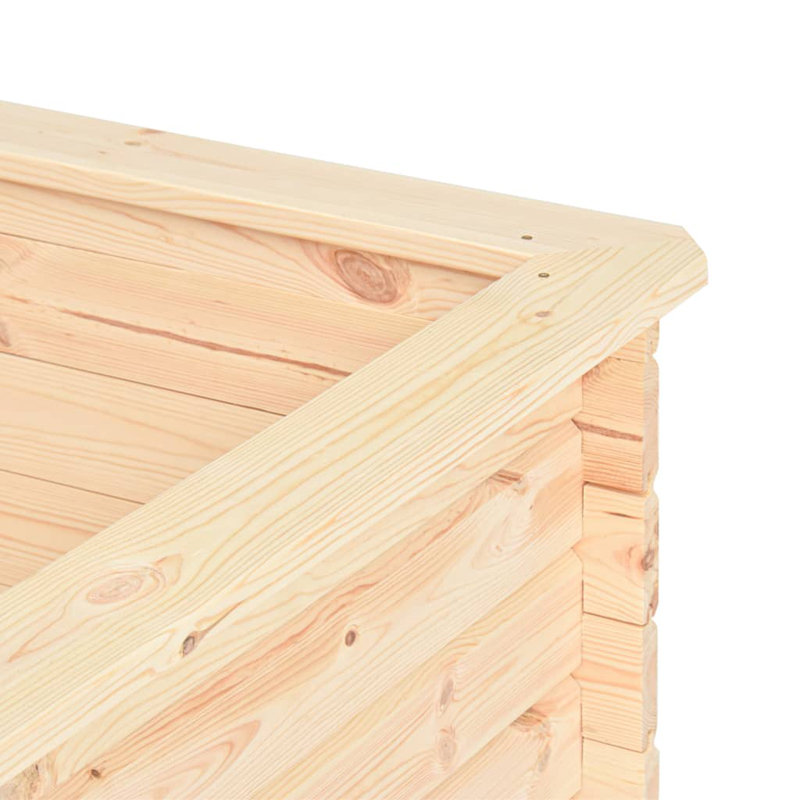 Lexi Wood Planter Box, 80.5cm H x 450cm W x 50cm D