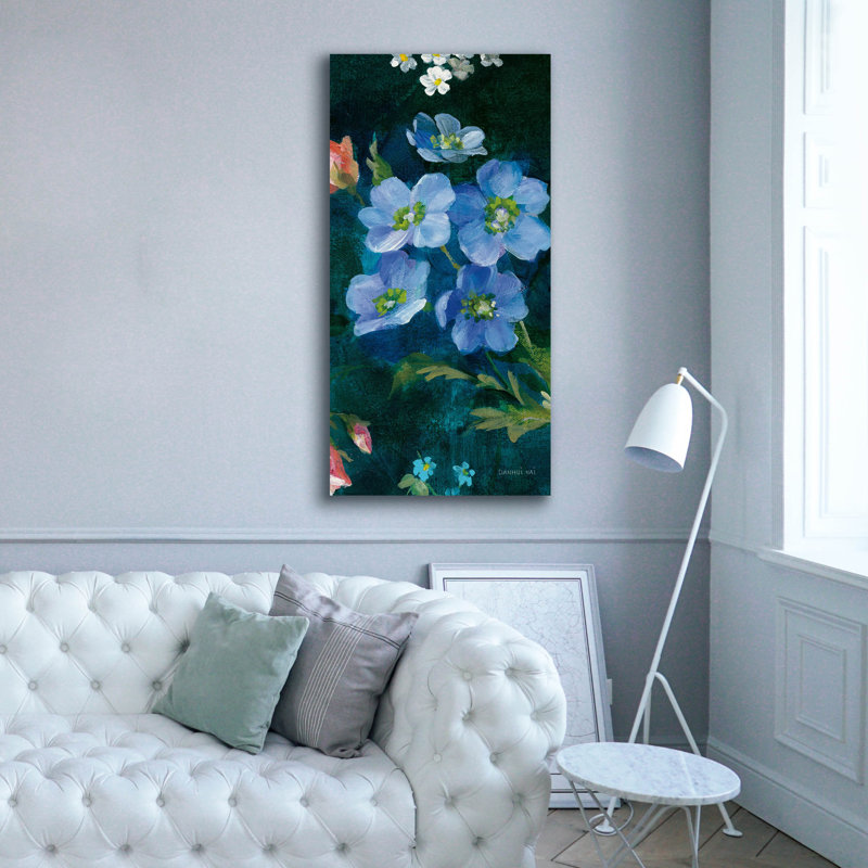 "Winston Porter" Abbey Garden 3 C "par Danhui Nai, art mural sur toile, H 60 po x l 30 po